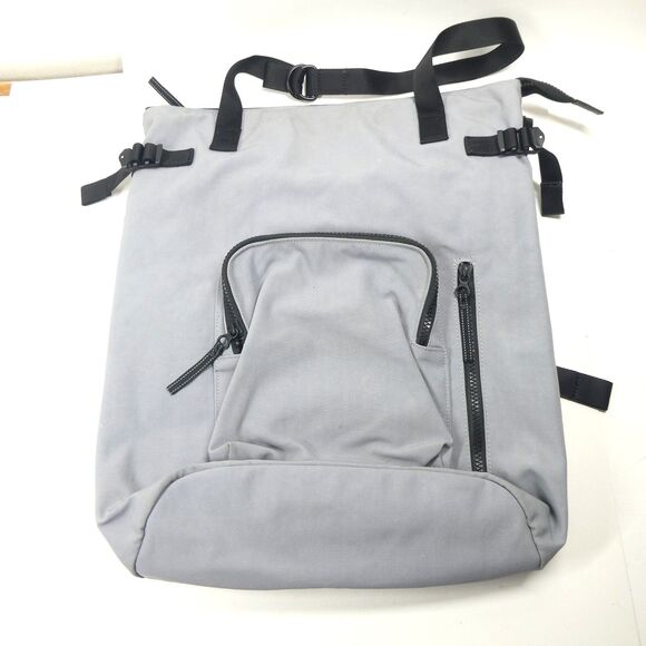Timbuk2 Tote Rucksack Convertible Backpack Gray Black - Picture 1 of 15